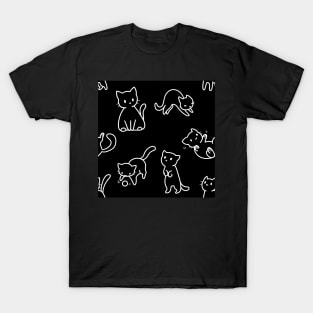 Kitties!! (Inverted version) T-Shirt